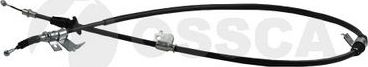 Трос ручника (тросик ручного тормоза) OSSCA. Артикул 71378