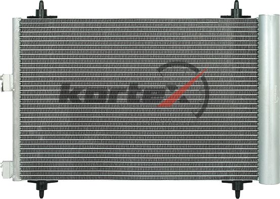 Радиатор кондиционера с ресивером (Kortex). Артикул KRD2191