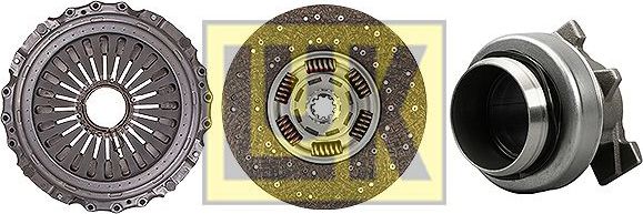 Сцепление (комплект) LuK RepSet для IVECO EuroTrakker 1993-2004. Артикул 643 3009 00