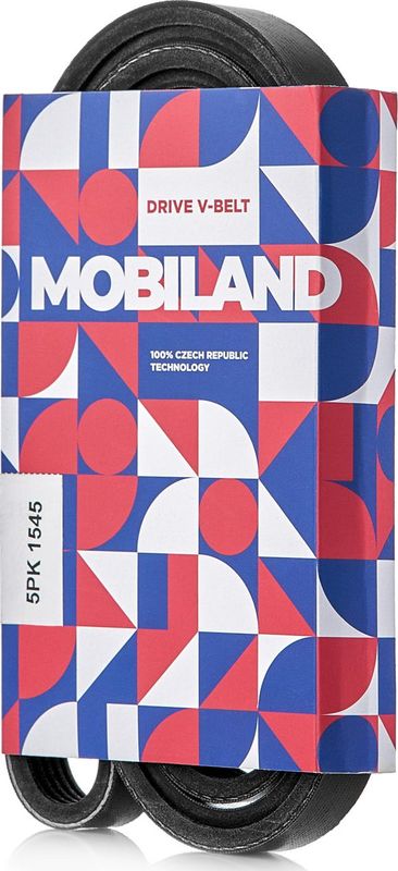 Приводной ремень поликлиновой Mobiland (EPDM (Этилен-пропиленовый каучук)). Артикул 501251545