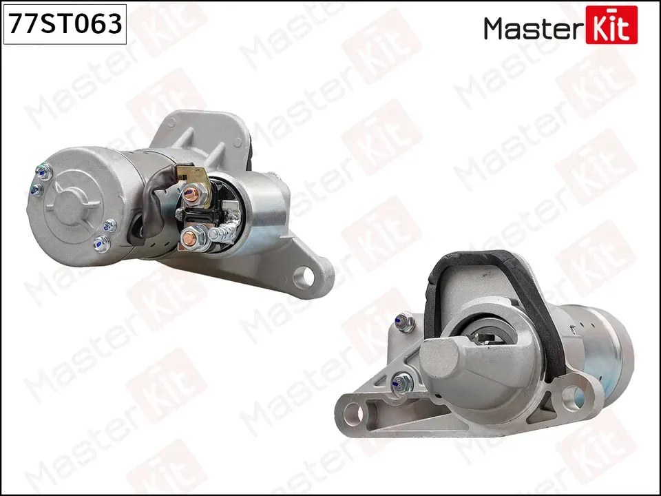Стартер NISSAN JUKE/QASHQAI/RENAULT 1.0кВт (Master KIT) Master KIT. Артикул 77ST063