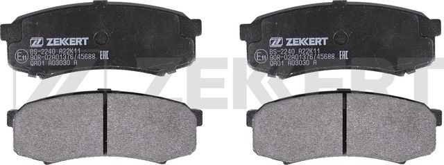 Тормозные колодки Zekkert. Артикул BS-2240