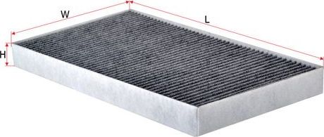 Салонный фильтр Sakura для Mercedes-Benz Viano I (W639) 2003-2014. Артикул CAC-26180