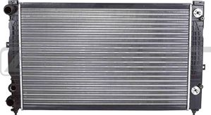 Радиатор охлаждения двигателя Zekkert для Audi A6 II (C5) 1997-2005. Артикул MK-1064