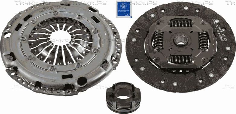 Сцепление (комплект) SACHS XTend для Volkswagen Touran III 2015-2026. Артикул 3000 970 101