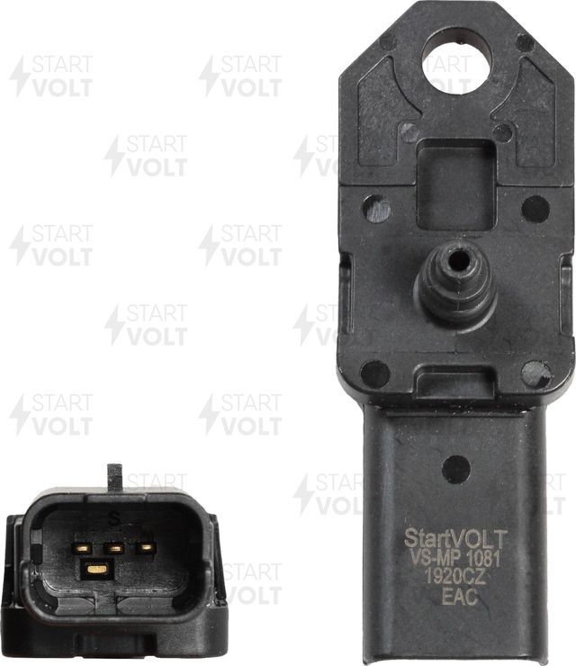 Датчик абсолютного давления (ДАД, MAP) StartVOLT для Citroen C5 I 2004-2008. Артикул VS-MP 1081