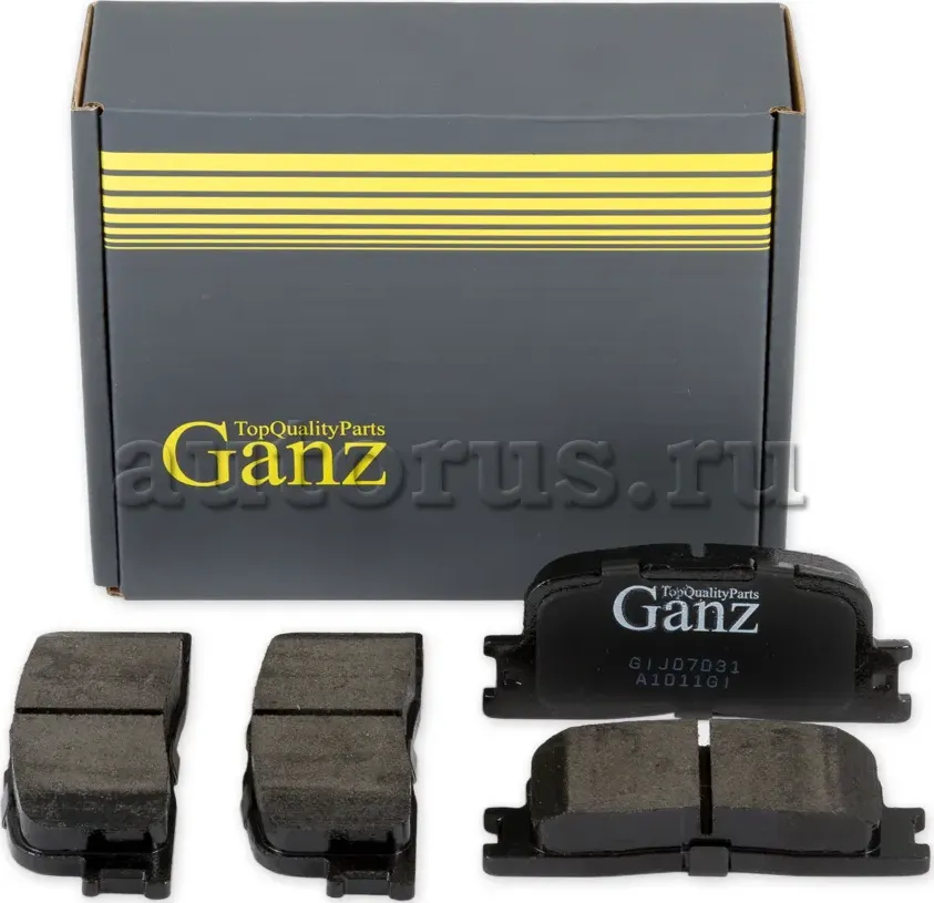 Колодки торм.зад. (Ganz). Артикул GIJ07031