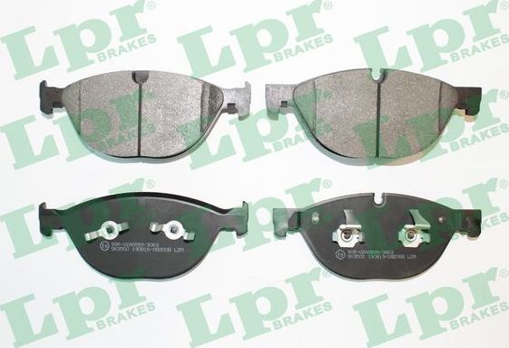 Тормозные колодки LPR передние для Jaguar F-Type I 2012-2026. Артикул 05P2008