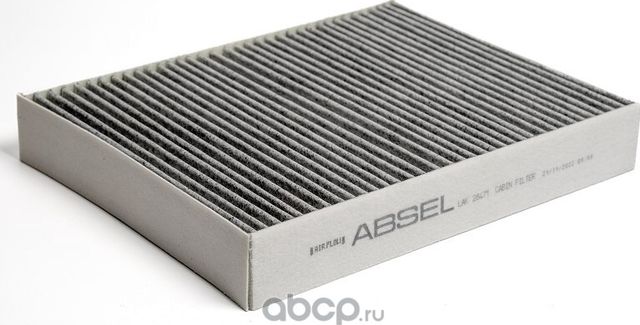 Фильтр салонный угольный (Absel). Артикул LAK28471