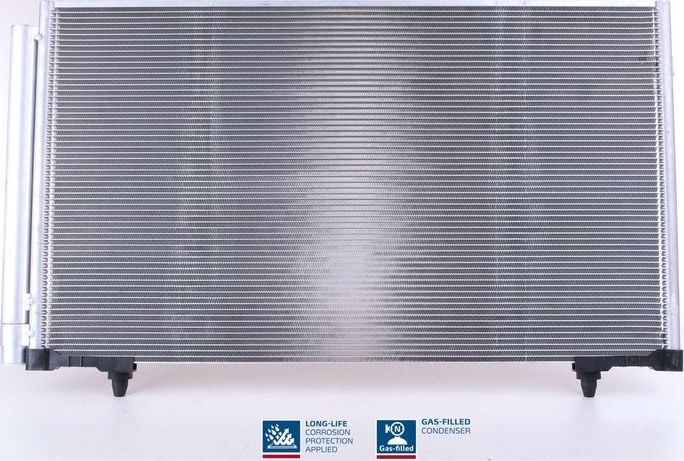 Радиатор кондиционера (конденсатор) Nissens (алюминий). Артикул 940671