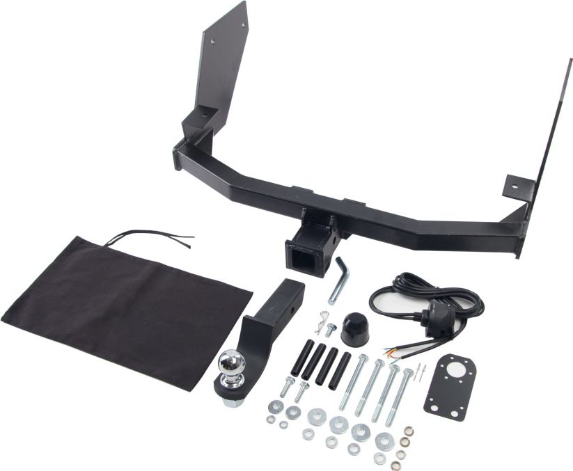 Фаркоп Halty для Mitsubishi  Delica IV ("булка") 1994-2007. Американский квадрат. Артикул MDel97-07-E (H.M18.E)