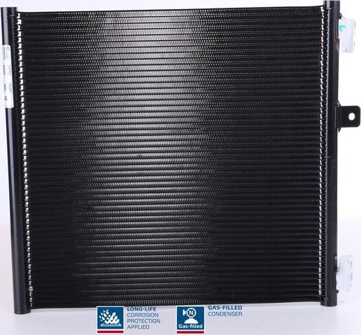 Радиатор кондиционера (конденсатор) Nissens (алюминий) для Porsche 911 VII (991) 2013-2026. Артикул 940704