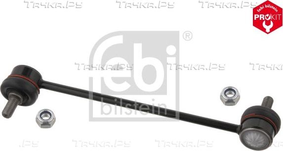 Стойка (тяга) стабилизатора Febi Bilstein (сталь) передняя левая для Hyundai i10 II 2013-2026. Артикул 32066