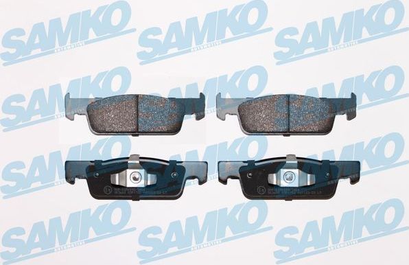 Тормозные колодки Samko передние для Renault Clio IV 2012-2015. Артикул 5SP1702