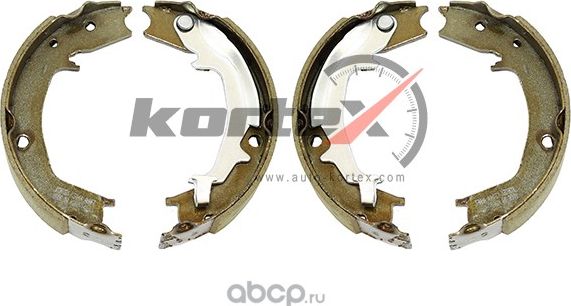 Колодки торм. бараб. (к-т) [190x40] (Kortex). Артикул KS044
