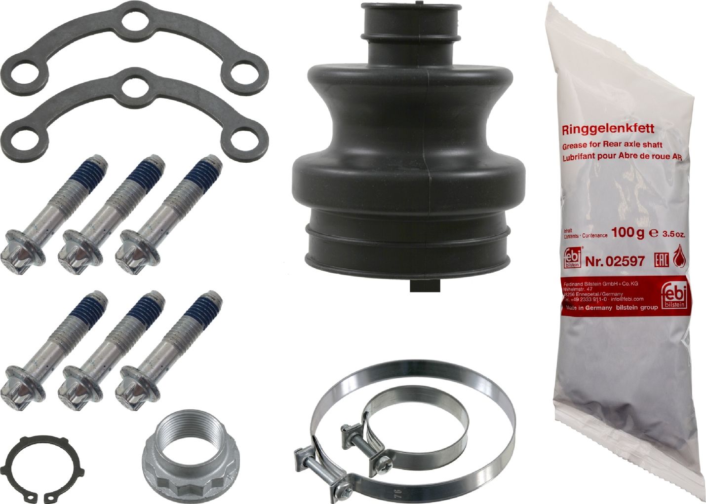 Пыльник ШРУСа внутренний (в сборе) Febi Bilstein (резина). Артикул 01842