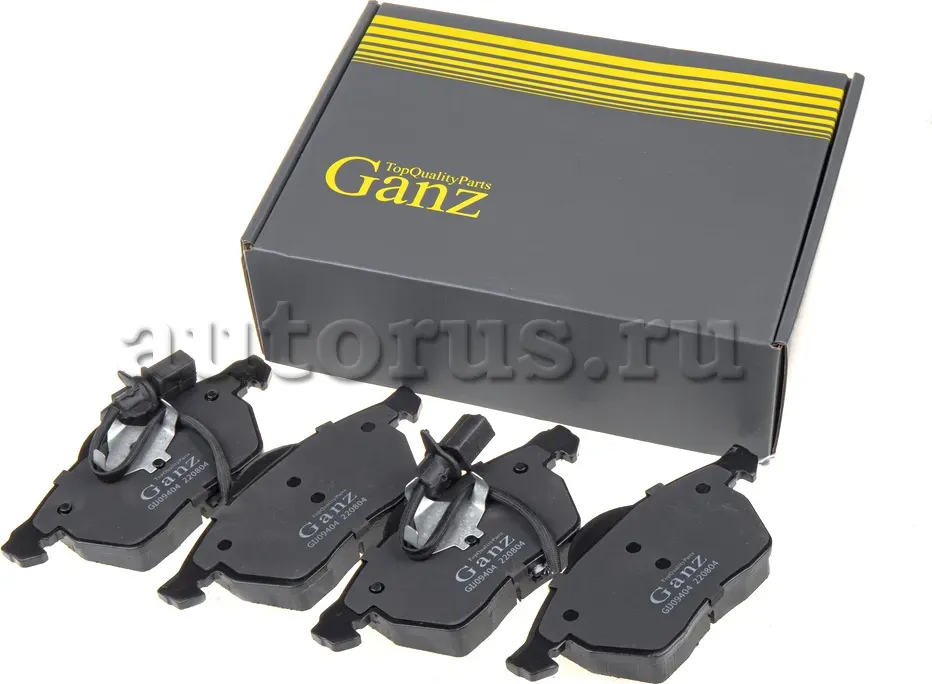 Колодки передние (Ganz). Артикул GIJ09404