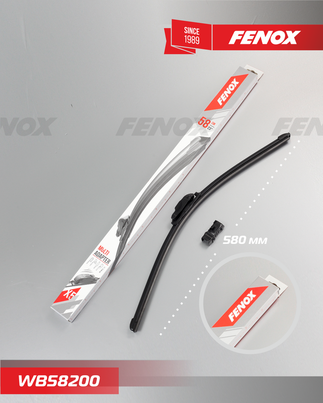 Щетка стеклоочистителя (дворник) Fenox для BMW 3 IV (E46) 1997-2007. Артикул WB58200