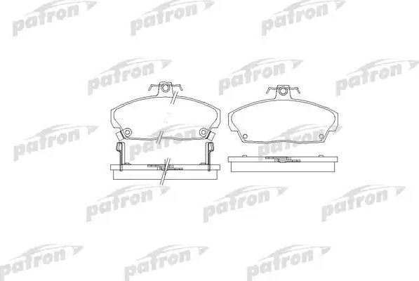 Тормозные колодки Patron. Артикул PBP1291