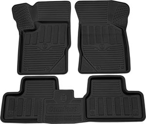 Коврики Rezkon резиновые (стандарт) для салона Datsun On-Do 2014-2020. Артикул 1025040100