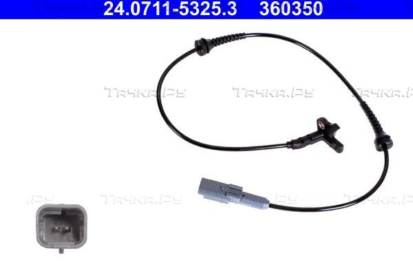 Датчик ABS ATE для Citroen C4 II 2006-2026. Артикул 24.0711-5325.3