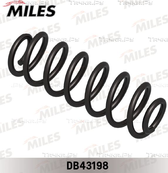 Пружина подвески Miles задняя для Skoda Superb II 2009-2015. Артикул DB43198