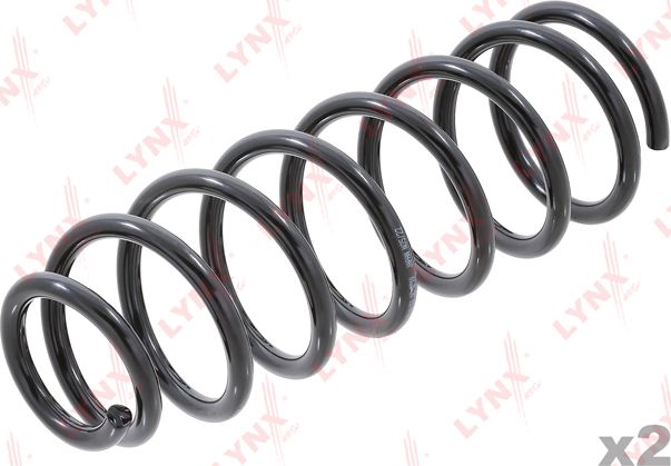 Пружина подвески LYNXauto задняя для Toyota Corolla E120, E130 2001-2004. Артикул SC-2710