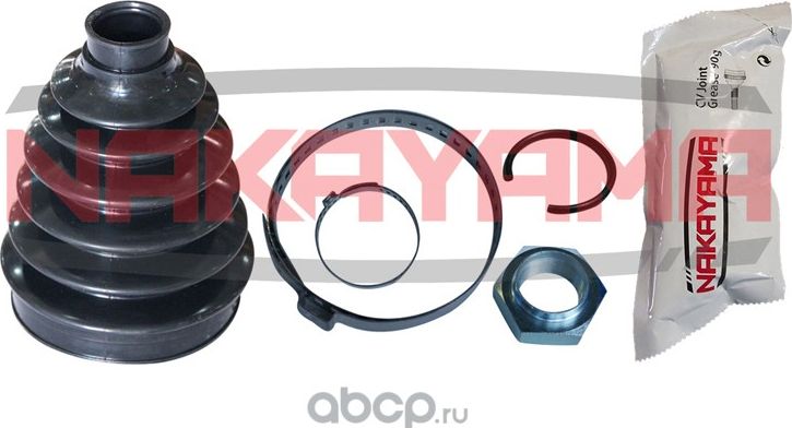 Пыльник ШРУСа внешн., к-кт (Nakayama). Артикул G33016