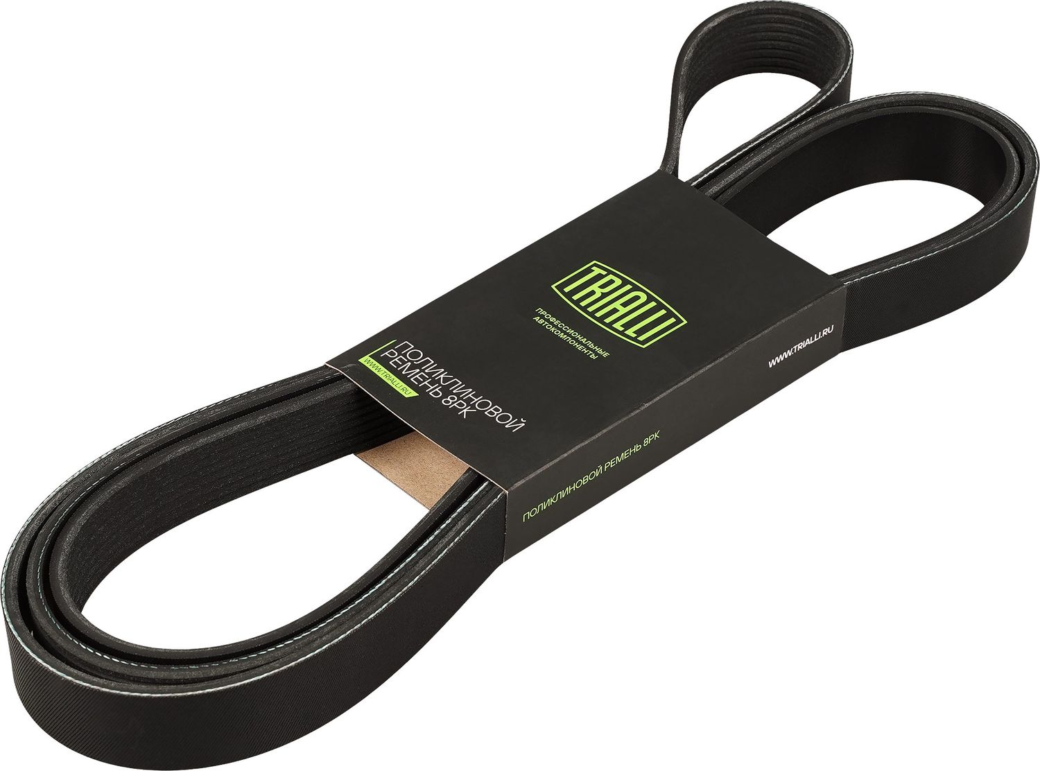 Приводной ремень поликлиновой Trialli (EPDM (Этилен-пропиленовый каучук)). Артикул 8PK2475