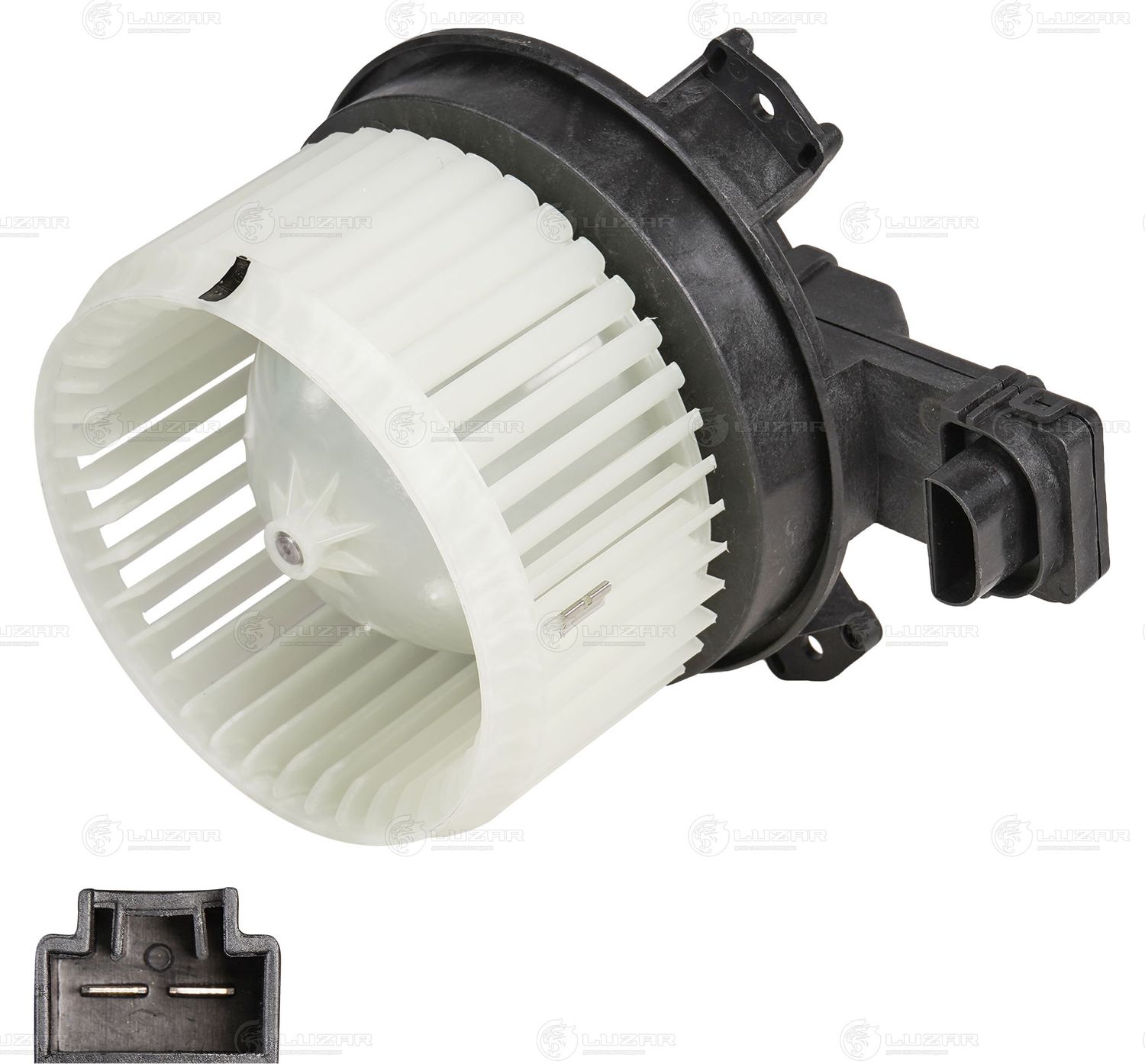 Вентилятор, мотор печки (отопителя) салона Luzar. Артикул LFh 2327