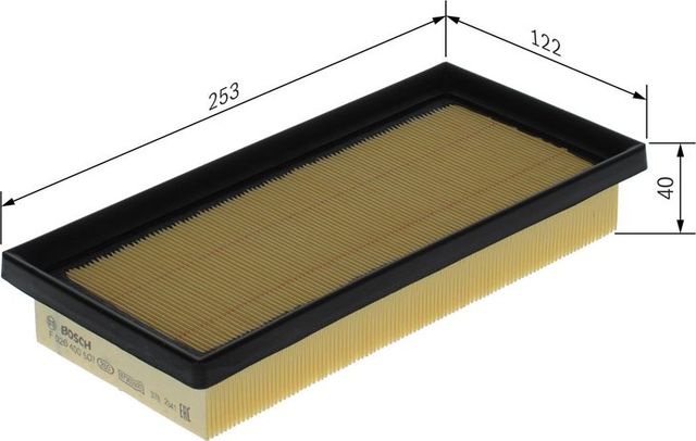 Воздушный фильтр Bosch. Артикул F 026 400 507