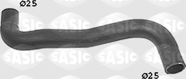 Патрубок радиатора (системы охлаждения) Sasic. Артикул SWH6781