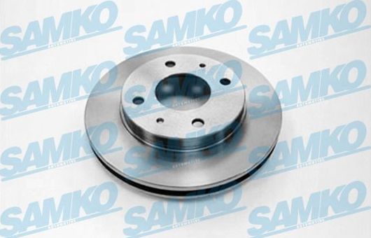 Тормозной диск Samko передний для Proton Persona I 1995-2001. Артикул D1381V