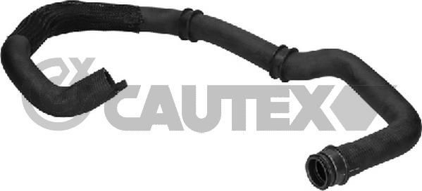 Патрубок радиатора (системы охлаждения) Cautex нижний для Peugeot Partner I 1996-2015. Артикул 036443