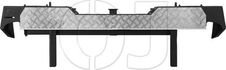 Бампер силовой OJ задний с возможностью установки калитки для Nissan Navara 2010-2014. Артикул 03.168.01