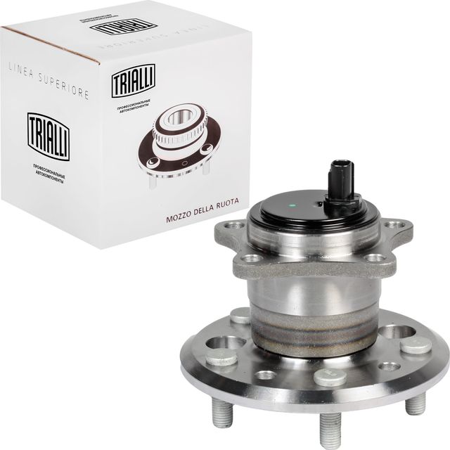 Ступица колеса с интегрированным подшипником (в сборе) Trialli передняя левая для Toyota Camry 50 (V50, XV50) 2011-2017. Артикул MR 1993