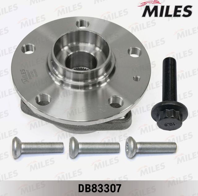 Ступица колеса с интегрированным подшипником Miles передняя правая/левая для Volkswagen Golf Sportsvan I 2014-2026. Артикул DB83307