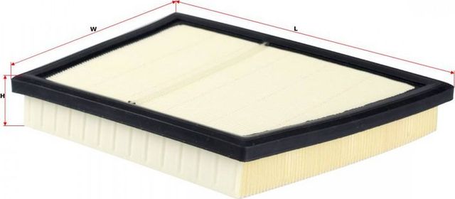 Воздушный фильтр Sakura для BMW X2 I (F39) 2017-2026. Артикул A-30270