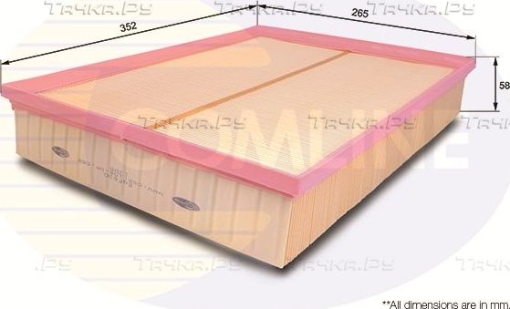 Воздушный фильтр Comline. Артикул EAF630