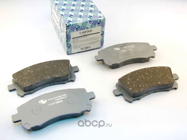 КОЛОДКИ ДИСКОВЫЕ (Trustauto). Артикул TABP2045
