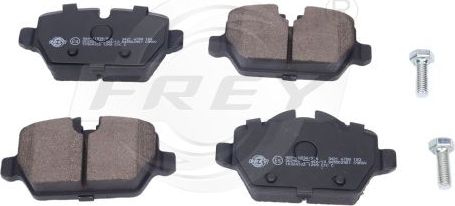 Тормозные колодки Frey задние для BMW 1 I (E81/E82/E87/E88) 2004-2012. Артикул 845502901