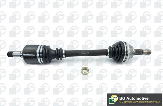 Полуось (привод в сборе, приводной вал) BGA передняя левая для Fiat Ducato II 1994-2006. Артикул DS6709LA