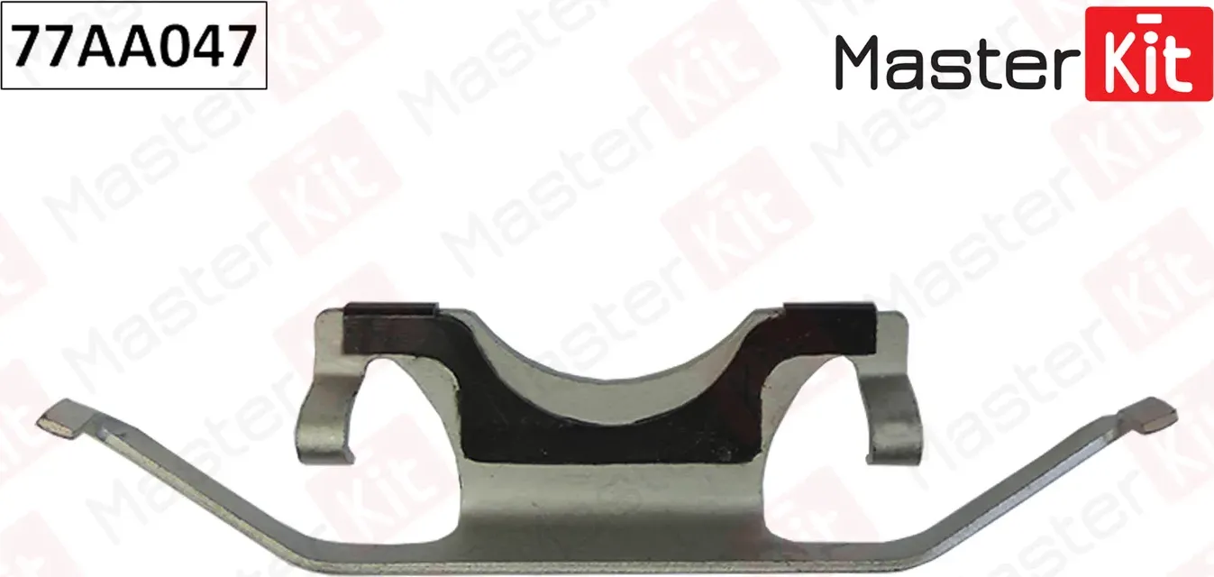 Пружинки тормозного суппорта ATE (Master KIT). Артикул 77AA047