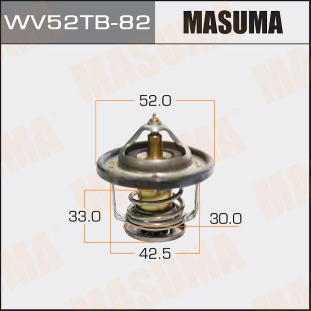 Термостат Masuma для Toyota Verossa 2000-2003. Артикул WV52TB-82