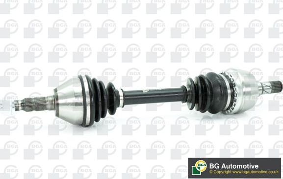 Полуось (привод в сборе, приводной вал) BGA передняя правая для Mercedes-Benz B-Класс I (W245) 2005-2011. Артикул DS9520L