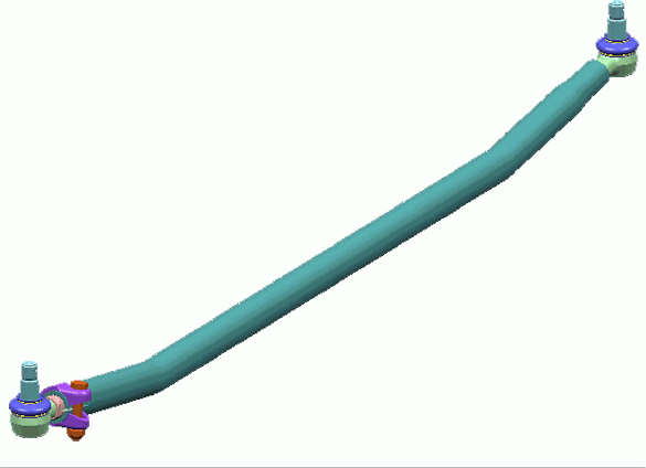 Рулевая тяга поперечная Lemforder. Артикул 37547 01