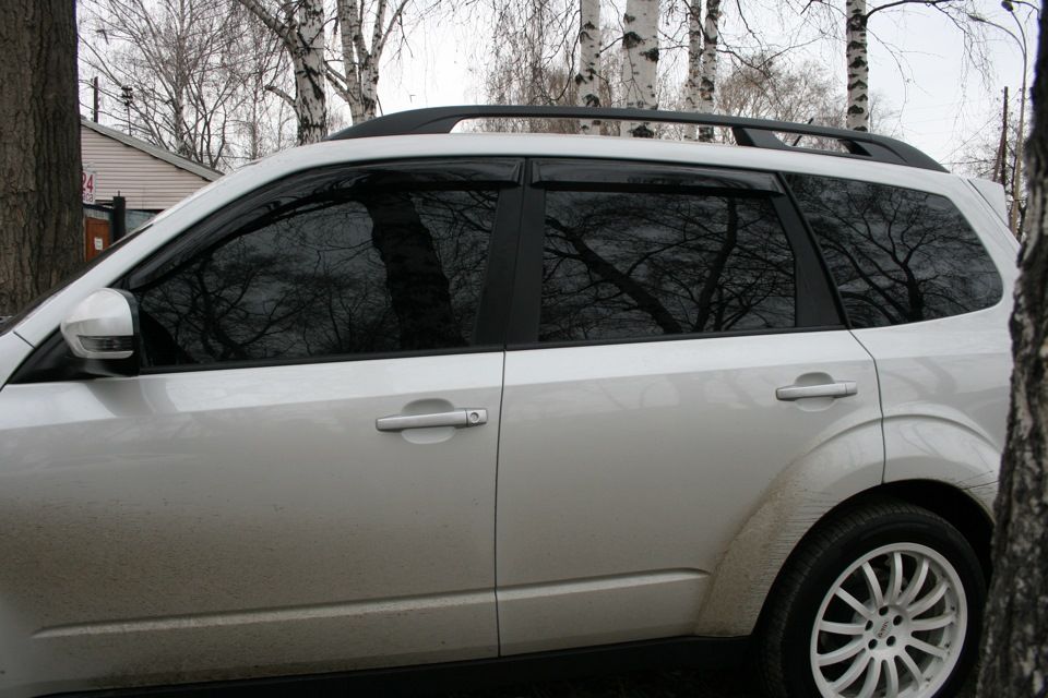 Дефлекторы Cobra Tuning для окон Subaru Forester III 2008-2012. Артикул S40108