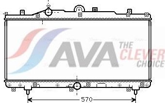 Радиатор охлаждения двигателя AVA для Fiat Barchetta I 1995-2005. Артикул FT2166