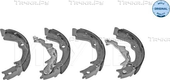 Тормозные колодки Meyle Original задние для Kia Rio II 2005-2011. Артикул 37-14 533 0006