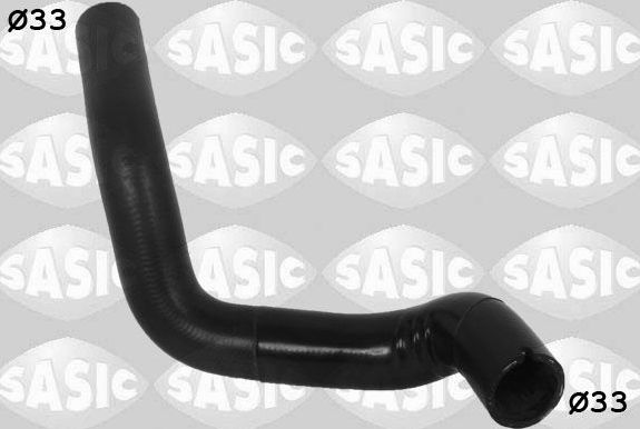 Патрубок радиатора (системы охлаждения) Sasic правый верхний для Fiat Marea 1996-2002. Артикул 3406233